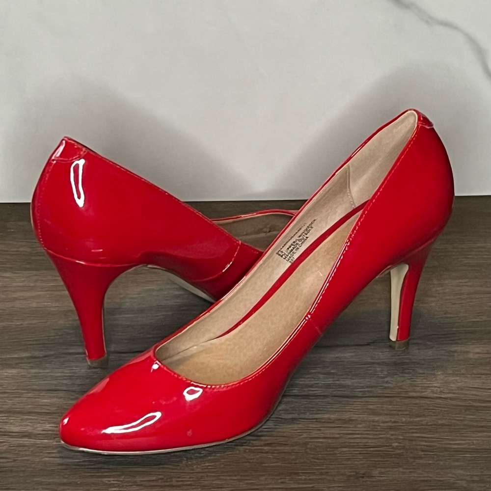 Madden Girl - Shanna Red Patent Pumps - 9.5